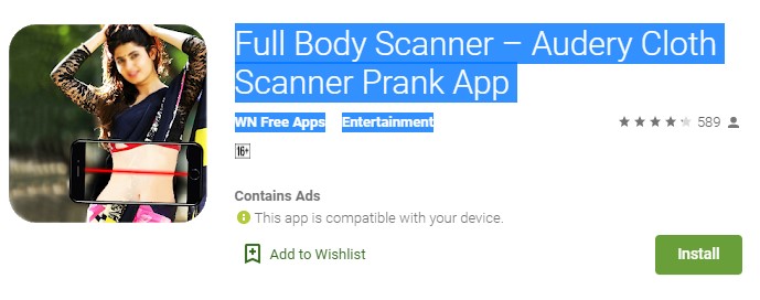 Full Body Scanner